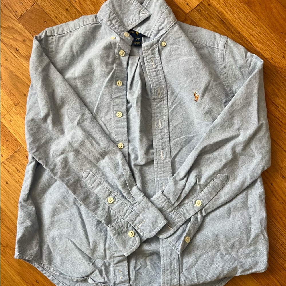 Polo by Ralph Lauren Light Blue Casual Shirt